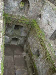 The 3 main floors of the castle